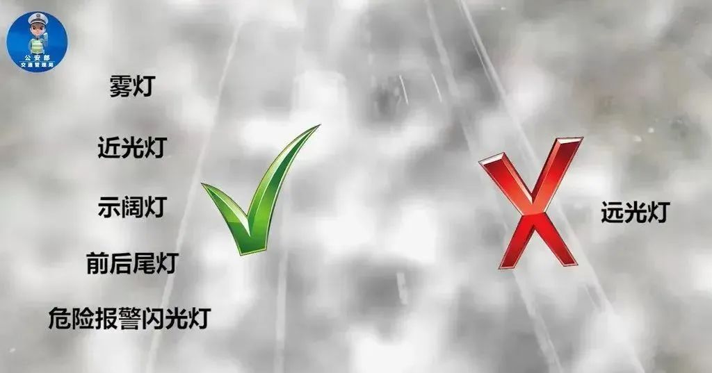 路面濕滑黏膩能見度驟降_秋冬交通安全指南_出行提示