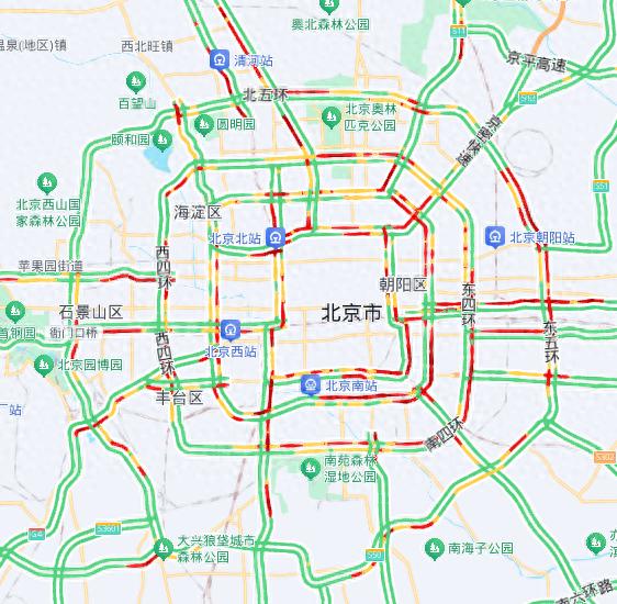 出行提示_8月8日降雨影響交通_北京市暴雨藍(lán)色預(yù)警