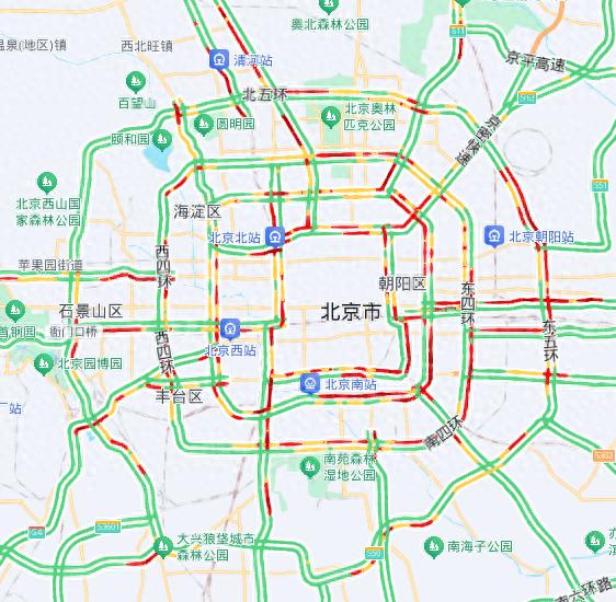 出行提示_北京市暴雨藍(lán)色預(yù)警_8月8日降雨影響交通