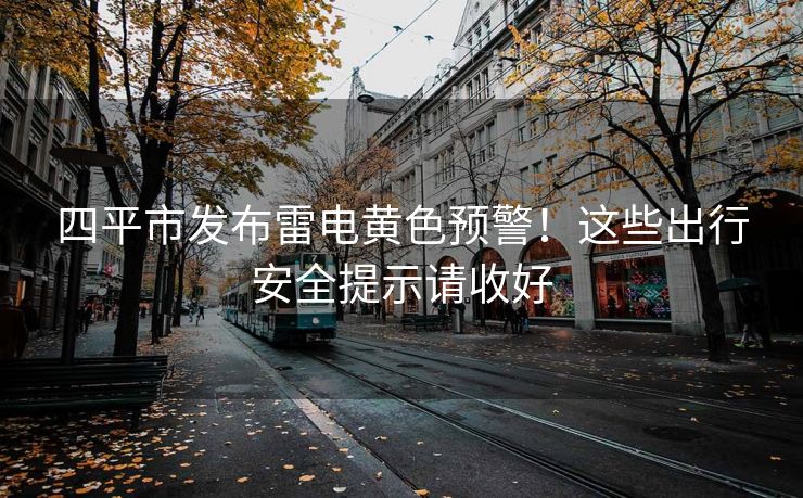 四平市發(fā)布雷電黃色預(yù)警！這些出行安全提示請(qǐng)收好